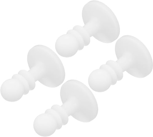 DIYEAH 4 Stück Camping Zeltzubehör Schutzkappen aus Robustem Kunststoff Isolierende Anti Regenhut Abdeckungen Outdoor Zeltstangen Schutz für Wanderungen und Camping