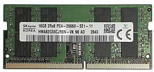 Hynix 16 Go (1 x 16 Go) DDR4 Sodimm 2666 MHz 260 broches PC4-21300 hma82gs6cjr8n-vk