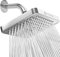 SparkPod Fixed Shower Head - High Pressure Rain - Luxury Modern Look - Easy No-Tool Installation - Perfect Adjustable Replacement for Your Bathroom Shower Heads (15 cm Square, Luxury Polished Chrome)