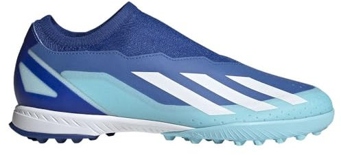Adidas Unisex X Crazyfast.3 Ll Tf Football Shoes (Turf), Bright Royal/FTWR White/Solar Red, 46 EU