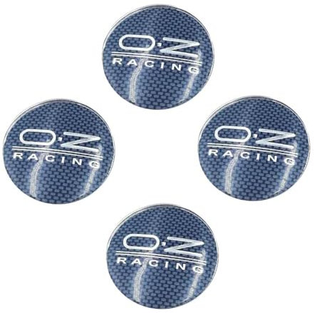 4 Stück Auto ABS Radnabenkappen, Für O.Z（60MM） Felgen Center Nabendeckel Radmittelkappen wasserdicht Anti-Rost Dekoration Zubehör
