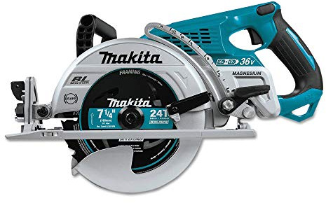Makita XSR01Z 36V (18V X2) LXT® Brushless Rear Handle 7-1/4 Circular Saw, Tool Only