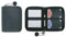 Melia Games Spielkarten Set Deluxe - Hochwertiges Karten-Etui aus feinstem Leder - komplettes Set inklusive 2 Spielkartendecks, Notizblock und Bleistift (Vintage Edition - Forest Green)