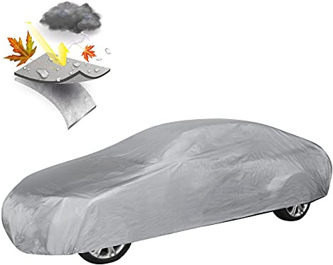 Walser Bilskydd, vattentätt halvgarage, dammtätt med UV-skydd (fullt garage storlek L)