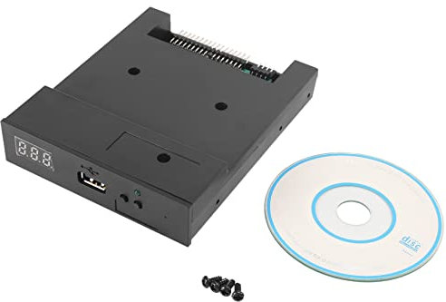Dasing USB Floppy Drive Emulator, Version Sfr1M44-U100K Black 3.5 Inch 1.44Mb Usb Ssd Floppy Drive Emulator For Korg Electronic Keyboard Gotek