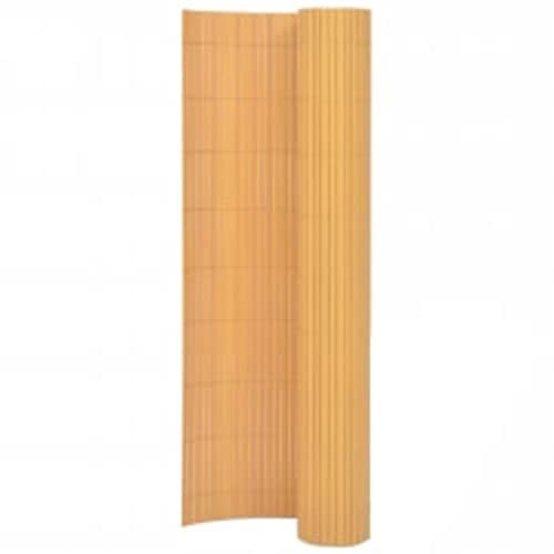 vidaXL Recinzione da Giardino a Doppio Lato 110x300 cm Gialla