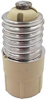 INPETS 50 Stück E39 / E40. Zu PGZ (x) 18 Adapter, E39-Lampenbasis bis PGZ18 PGZX18. Sockelkonverter for 31 5W T9 / T12 CMH CDM LEC Lampen kompatibel mit Mogul