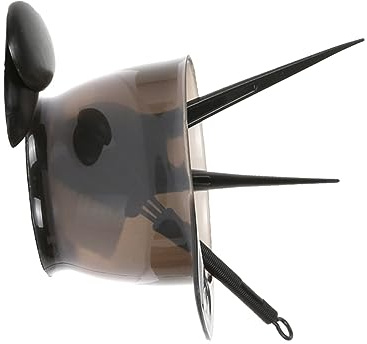 Happyyami 5pièces Kit De Teinture Cheveux Noir Avec Bol Mélangeur Pinceau Peigne Et Cache-oreilles Outil Coloration Salon Et Maison Accessoire Coiffure Et Facile à Nettoyer