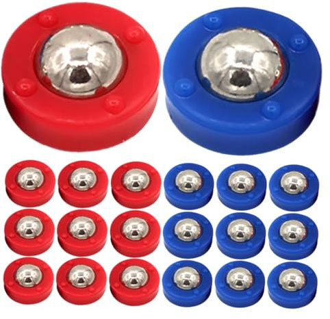 MAGICLULU 20 Piezas Accesorios para Mesa de Juego para Shuffleboard y Curling Instalación Rápida Compatibles Tablero Colores