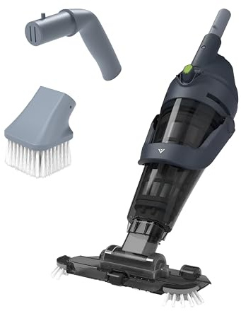 BWT Aspiratore per piscine ES50 | Pulitore a batteria senza fili | 60 min autonomia | 5200 mAh | per piscine fino a 25 m³ | Ricarica USB