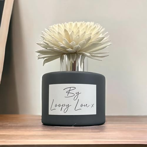 60 Second Makeover Limited Christmas Tree Luxury Flower Reed Diffuser Highly Fragranced Scented Reed Diffusers For Home Room Fresheners For Home Fragrance Air Freshener - Grey