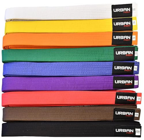 Kampsport Gi kostymbälte - BRUN BÄLTE 320 cm längd - Karate Judo Taekwondo