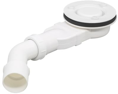 SONNI avloppssats dusch 90 mm, avlopp för duschkar, avloppsset, hårfilter, duschavlopp med luktborttagning