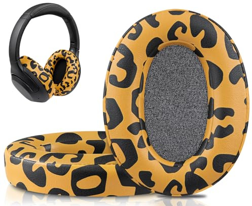 SOULWIT Ersatz Ohrpolster für Sony WH-XB900N/WH-CH710N/WH-CH720N/WH-RF400/MDR-RF895RK Kopfhörer, Ersatzpolster Polster mit weichem Proteinleder