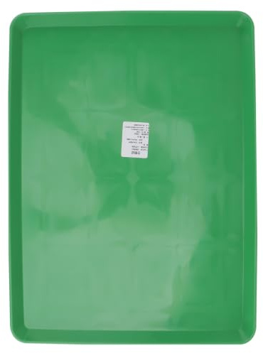 Milisten Plateau Urinaire Vert pour Animaux Bac à Litière Résistant et Étanche pour Cage de Lapin Chien Rongeur Accessoire Hygiénique et Facile à Nettoyer