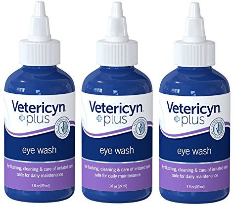 Veteric yn Plus Augenpflege für Hunde 3 Pack - 3 Fluid Ounces