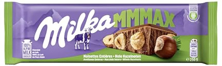 Milka Chocolat Extra Gourmand Noisettes Entières, 270g