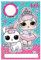 Biglietto di auguri di compleanno personalizzato LOL Surprise Doll – Personalizza nome e età con foglio adesivo incluso