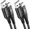 sweguard USB C Kabel 3.1A [2Stück 3m] Schnellladung,Ladekabel USB C Nylon Type C Kabel für Samsung Galaxy S25 S24 S23 S22 S21 S20 Plus/Ultra/FE,iPhone 16 15 Pro Max,Note20,A72 A71 A52 A51 A50,M31 M30s