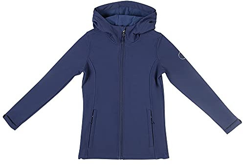 PFIFF 102948 Softshelljacke New Townsville, Kapuzenjacke Outdoor, Dunkelblau Kinder 176
