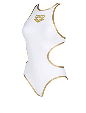 Arena Maillot de Bain au Look Sport One Biglogo pour Femmes, Taille 30