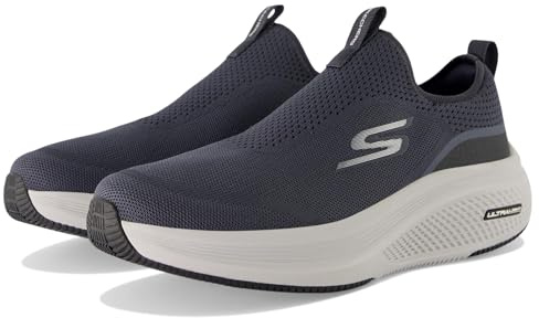 Skechers Go Run Elevate Upraise 2.0, Zapatillas Hombre, Navy Textile/Synthetic, 44 EU