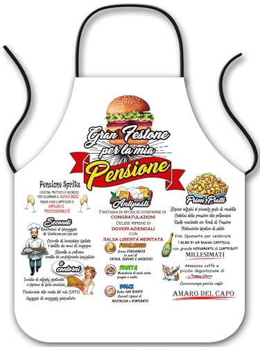 Bombo Grembiule da cucina per la pensione