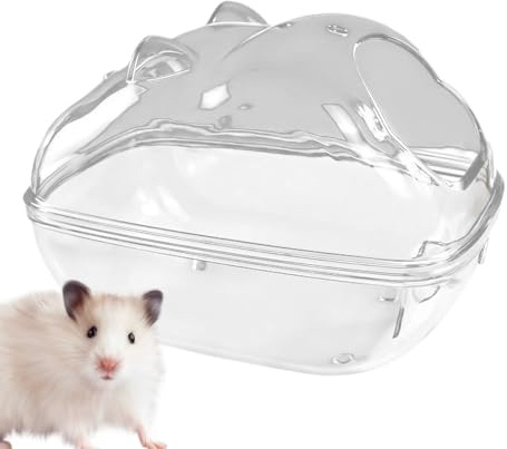 Sandlåda hamster, hamster sandbadbehållare, chinchilla-badlåda, vardagsrum för racingmöss, Chinchilla badbehållare