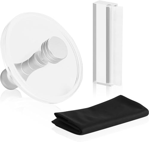 Set di pulizia 3 in 1 per dischi in vinile, impermeabile, protezione etichetta/pennello/panno per LP