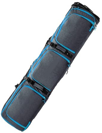 SDIUAKBV Snowboardväska vadderad snowboardväska justerbar längd 160–190 cm för flygresor (färg: 05)