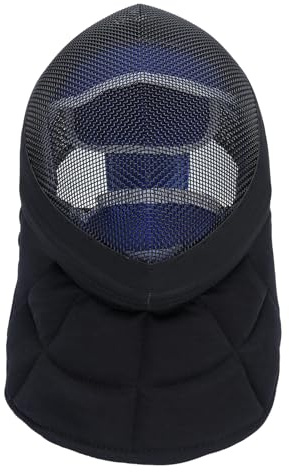 Changor Casco da Scherma Resistente con Visiera Rinforzata, Adatto a Tutti i di Spada, Equipaggiamento Protettivo da Scherma per L'allenamento (L)