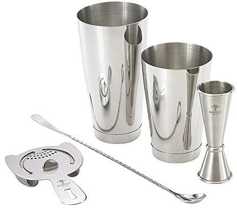 Barfly M37101 Basics Cocktail-Set, Edelstahl