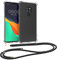kwmobile Necklace Case kompatibel mit Huawei Mate 20 Hülle - Silikon Cover mit Handykette - Band Handyhülle Transparent