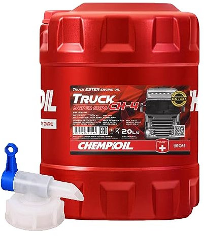 20L +Auslaufhahn Chempioil CH-4 TRUCK Super SHPD 15W-40 Motoröl