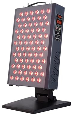 Hooga Terapia de luz roja, panel LED infrarrojo cercano, 72 LED de cuatro chips sin parpadeo, serie Ultra, dispositivo de grado clínico para energía, dolor, piel, recuperación, sueño, rendimiento.