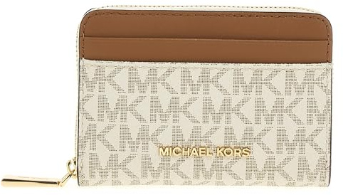 Michael Kors 32T4GJ6Z5B-149 SM ZA COIN CARD CASE Women VANILLA/ACRN Size One Size