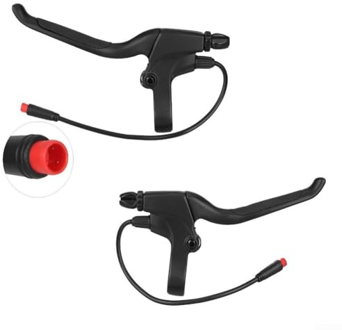 Besshepplo Manetas de Freno Patinete eléctrico, Izquierda y Derecha, compatibles con SmartGyro, con certificación IPX6 de Resistencia al Agua y Marco de aleación de Aluminio.