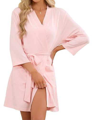 U2SKIIN Womens Dressing Gown, Soft Shawl Collar Warm Spa Dressing Gowns