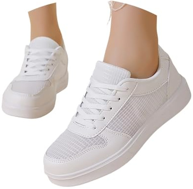 Scarpe da ginnastica da donna, ricamate, eleganti in tessuto, scarpe da corsa, sportive, Dirndl, eleganti da donna, con lacci, estive