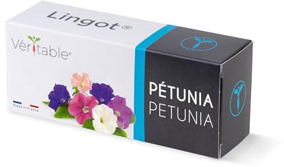 Lingot® Petunia - Compatibile con Orti Interni Véritable® ed Exky® - Ricarica pronta all'uso - Substrato con Semi Integrati