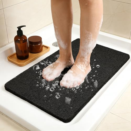 Joyhalo 17 * 30in Shower Mat Bathtub Mat Non Slip