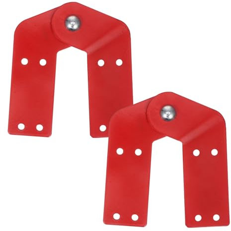 Cerniera Per Scale, Cerniere Tirante Per Scale A Spina di Pesce Parti Rosse Per Scalette Cerniere Per Scale In Lega di Alluminio Adatte Per Scale Telescopiche Singole O Doppie E Scale di Ingegneria