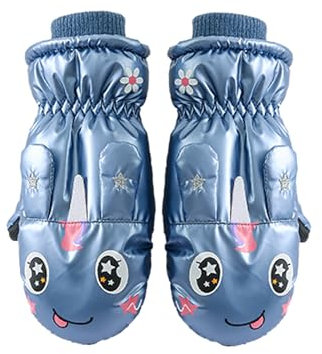 Warme Und Gemütliche Kinder Skifäustlinge Mit Fleecefutter Cartoon Handschuhe Bunt Und Wasserdicht Für Wintersport Und Outdoor Aktivitäten