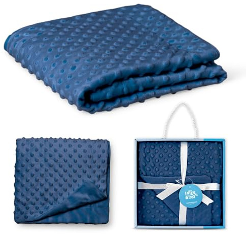 Interbaby Coperta Per Neonati Di Bolla In Azzurro - 700 g