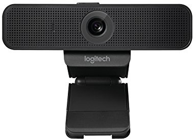 Logitech Webcam aziendale C925e, HD 1080p, campo visivo 78°, autofocus, tecnologia RightLight 2, paraluce, 2 microfoni stereo, PC/Mac - nero (ricondizionato)