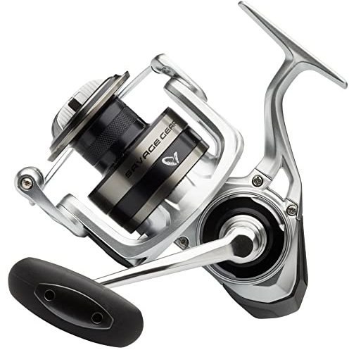 Savage Gear SGS6 Rolle 18000 FD - Meeresrolle zum Pilken, Stationärrolle zum Hochseeangeln, Großfischrolle, Angelrolle zum Meeresangeln