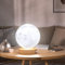 Hilshine - Lampada per luce diurna senza raggi UV, 10000 Lux, lampada da gioco con 3 temperature di colore, luminosità regolabile, dimensioni compatte, luce solare naturale per casa e ufficio