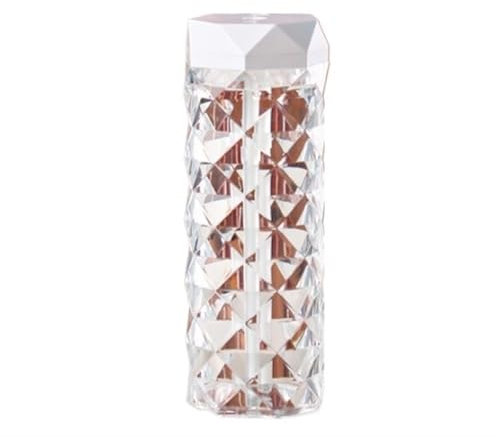 Difusor De Aceites Esenciales Humidificador de aire portátil, difusor de Aroma de aceite esencial, purificador de niebla con luz RGB colorida de cristal for escritorio y hogar Difusor De Aromas