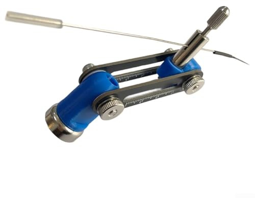 Lätt och kompakt lödverktyg med magnetbotten och flexibel nål för multimetertestning och reparation av elektroniska kretskort (A)