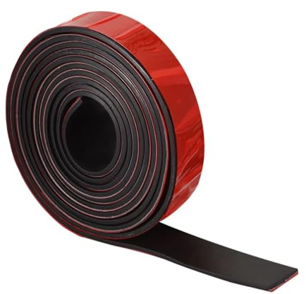 1/2/3/5 meter självhäftande neopren gummiremsor - självtätande packning for anti-sladd stötdämpning och solid tätning(3000mmx40mmx4mm)